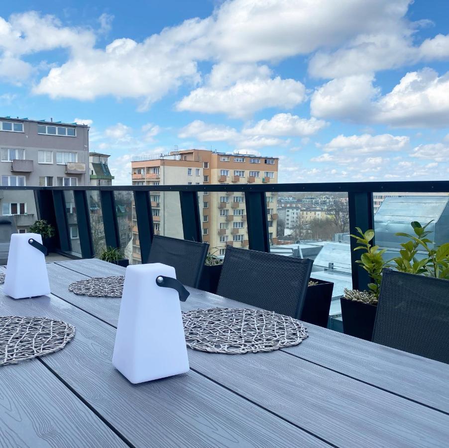 Hanza Tower Apartament Premium Plus Szczecin Exterior photo